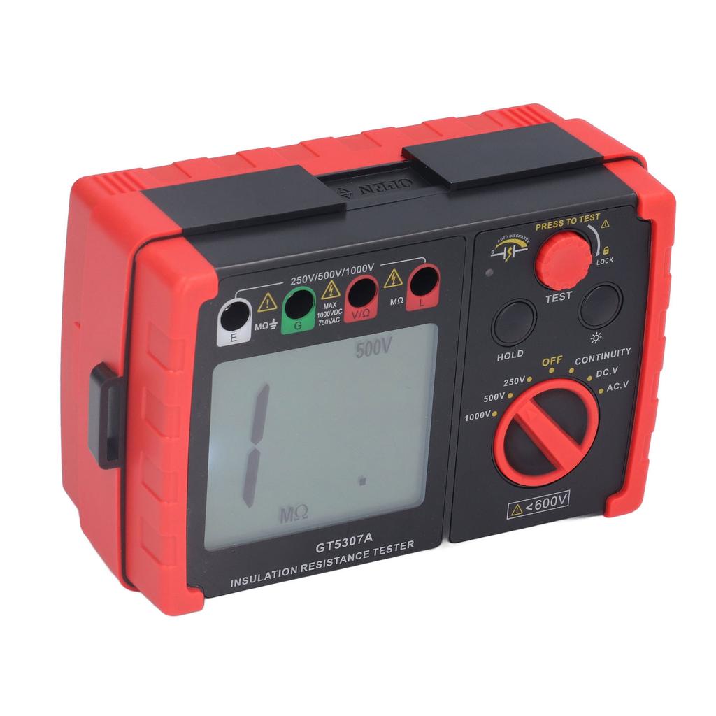 Digital Insulation Resistance Tester 250V 500V 1000V Megohmmeter Earth Ground Resistance Voltage
