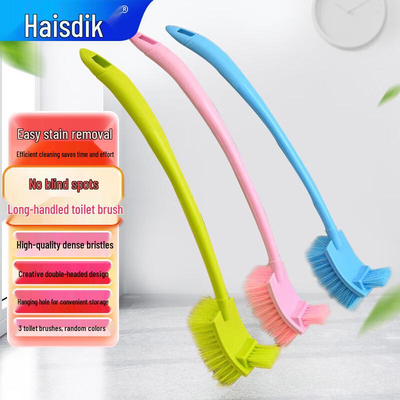 Hestick Long Handle Toilet Cleaning Brush