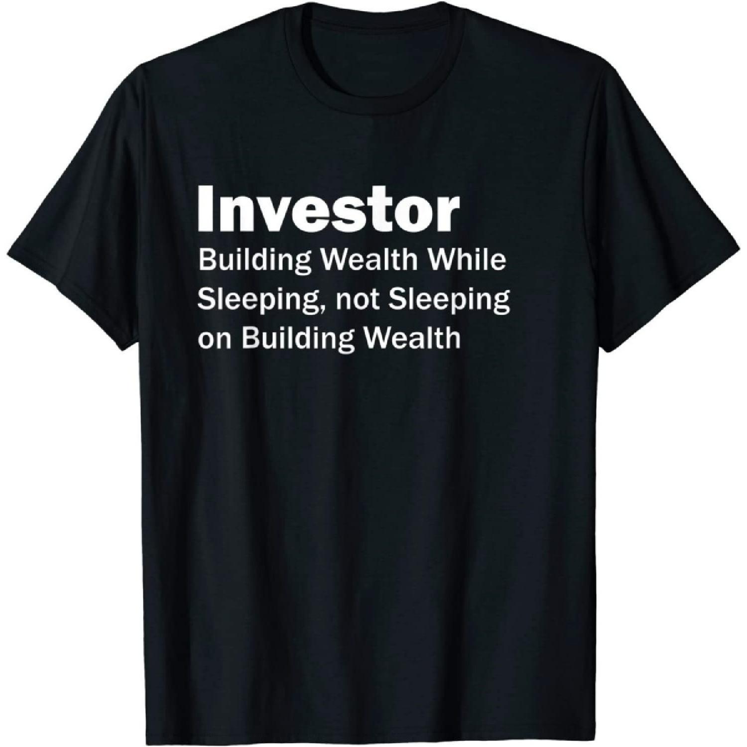 BINA STORE Investor T-Shirt T040421 Black XXXXXL разноцветный