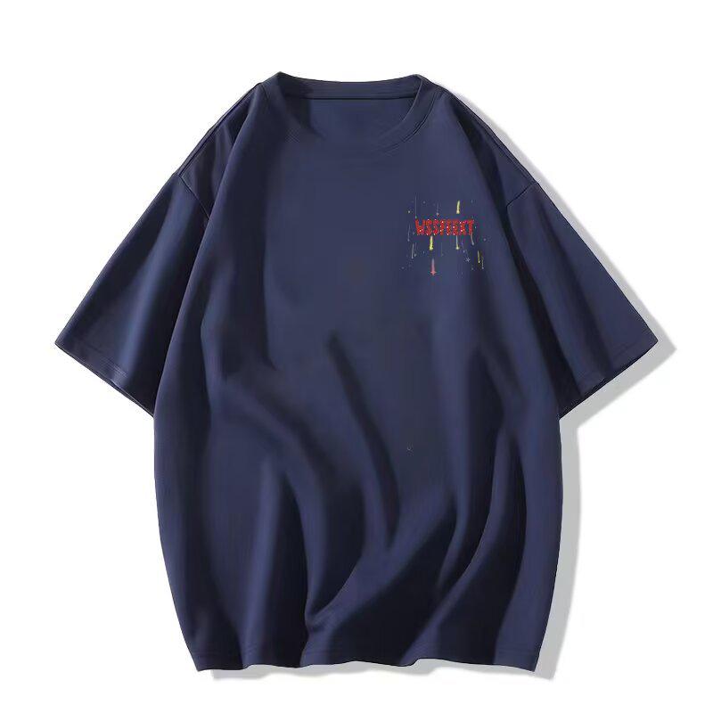 

Унисекс Винтажная футболка с принтом букв, белая, серая, свободного кроя, с коротким рукавом S