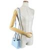 Kate Spade Sam Icon Shoulder Bag Handbag Leather Light Blue Women KB1630084 Used