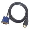 10M HDMI To VGA Cable with Audio for PC and LCD Monitor