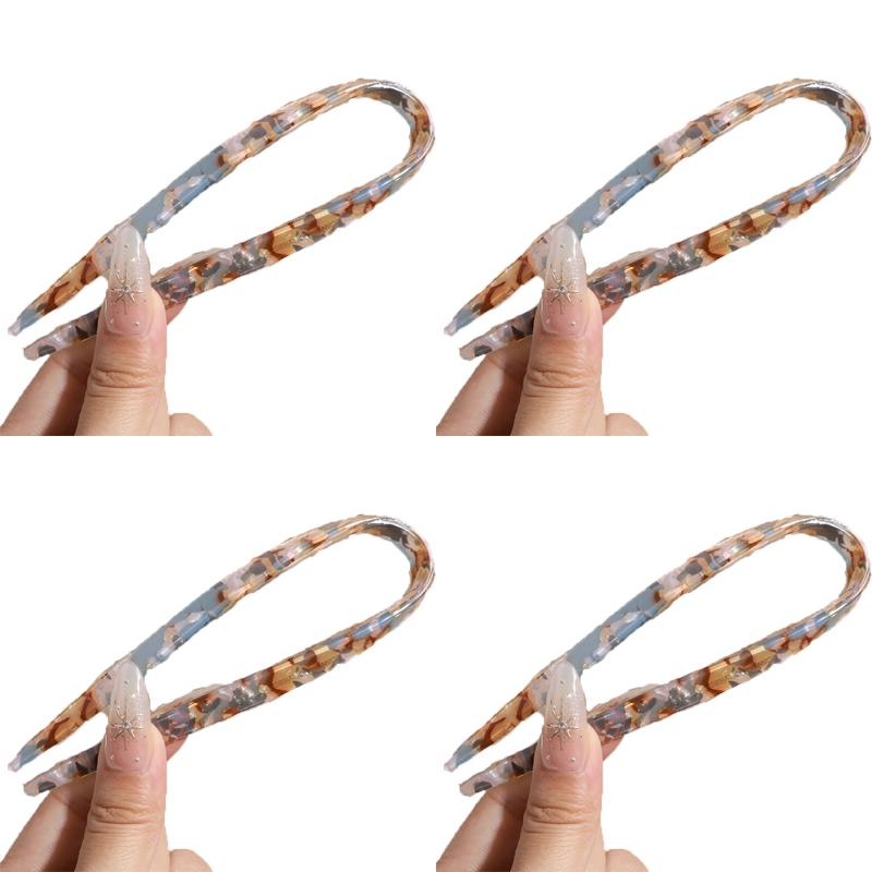 Chinese-style New Chinese Retro U-shaped Acetate Hairpin Fashion Gold Label Simple Hairpin Hair Accessory