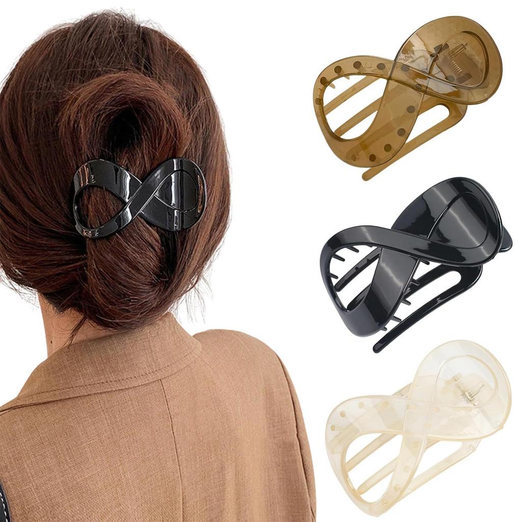 3Pcs Hair Clip for Women Elegant French Hair Clip Fashion Hair Accessories Party Hairpieces for Different Hairstyles