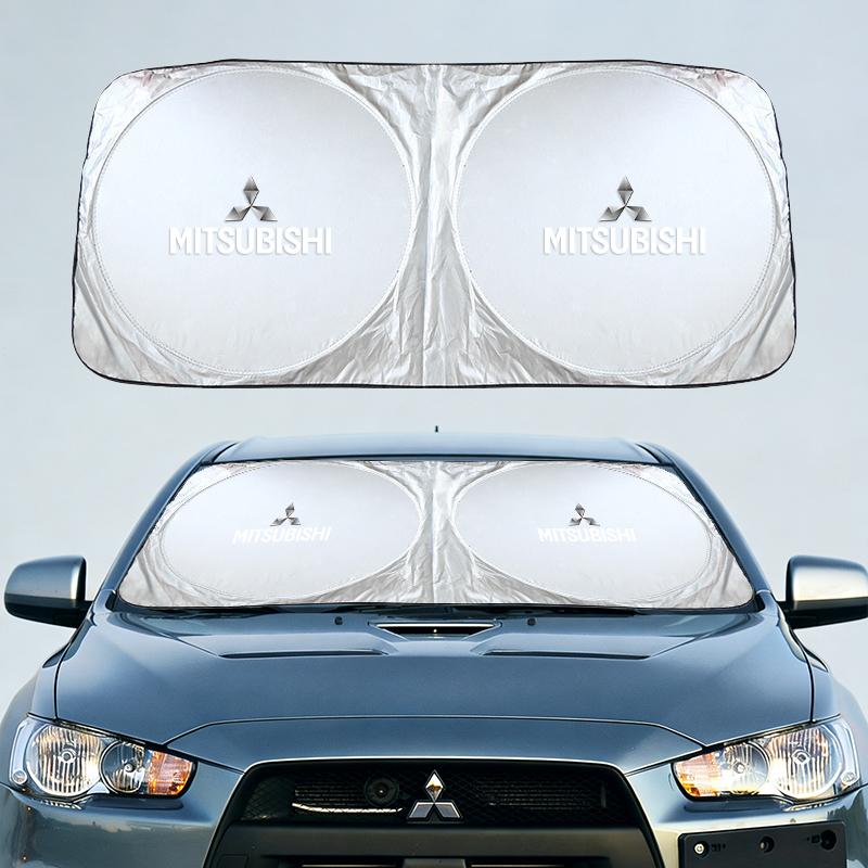 Sluneční clona na čelní sklo auta Štít proti UV záření Pro Mitsubishi Xforce L200 Eclipse Cross Outlander Pajero Xpander EK Delica
