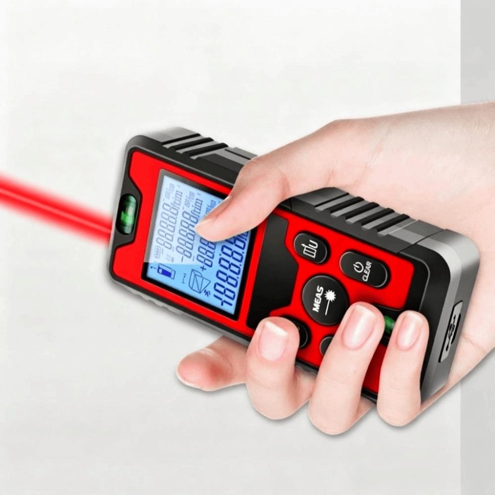 High Precision Laser Rangefinder Rechargeable Laser Range Finder  Construction Site