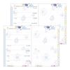 Midori Pocket Country Time Floral 22374006 January Diary, 2026, B6, Weekly, Pattern, (Starts 2026)