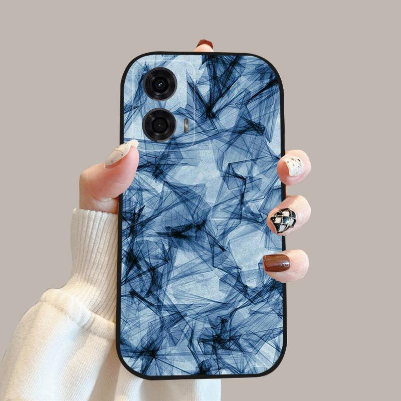 For Motorola Moto G24 Power 4G Case G 24 New Fashion Flower Silicone Soft Back Cover For Moto G04 G04s Phone Case MotoG04 Coque