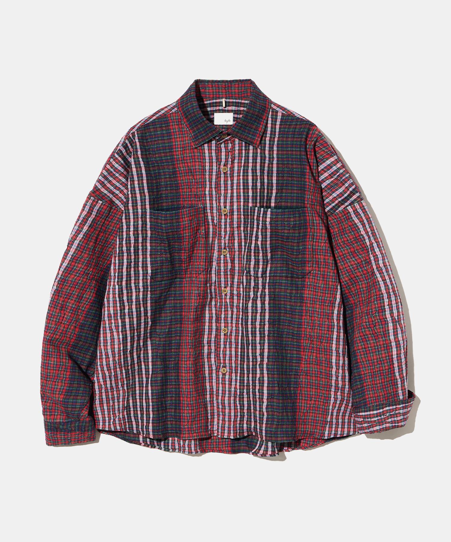 Diamond Leila Noël Of December Mix Check Shirt S157 Mix Red Check/S