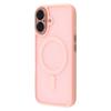 For iPhone 16 Back Cover Compatible with MagSafe WANLONFENG QB1 Series PC TPU Shockproof Phone Case