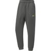 Fitness Series Solid Color Elastic Cuffed Breathable Comfortable Sports Casual Pants Men Pants Graphite-Gray AKLU151-3