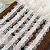 Butterfly Bow Lace Ribbon Pleated Lolita Strap DIY Wearing Ribbon Lace Accessories Lolita Handmade Baby Clothes Collar