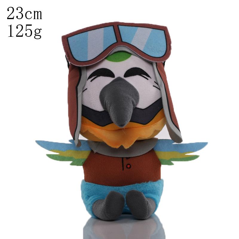 Indigo Park Rambley Plush Toy Doll 20-26cm Macaws Mollys Fings Leon Rambley Raccoon Plush Soft Stuffed Animals Toys Gift 1PC Plush Toy