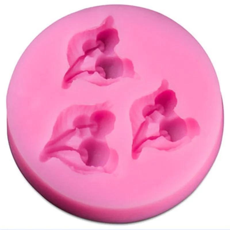 3D Kirschen Fondant Kuchen Schokolade Dekorationsform Modellierwerkzeug Form Silikonform Backzubehör