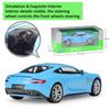 1/24-skala WELLY Aston Martin Vanquish Legering Bilmodell Diecasts Metallleketøy Kjøretøy Bilmodell Høy simuleringssamling Barnegaver
