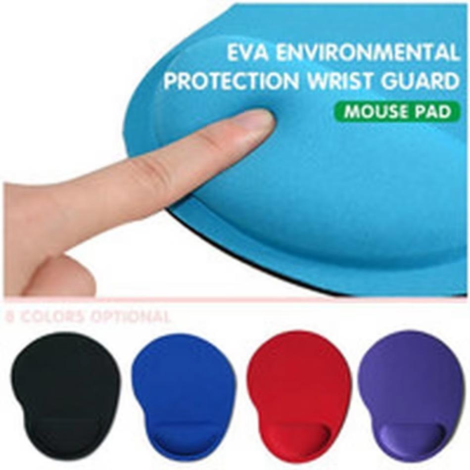 1 Pcs Solid Color EVA Wrist Rest Mouse Pad Ultra-thin Lightweight and Comfortable Sponge Wrist Rest Mouse Pad Office Accessories