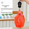 Red Plastic Vest Handle Bags, 1000 Count