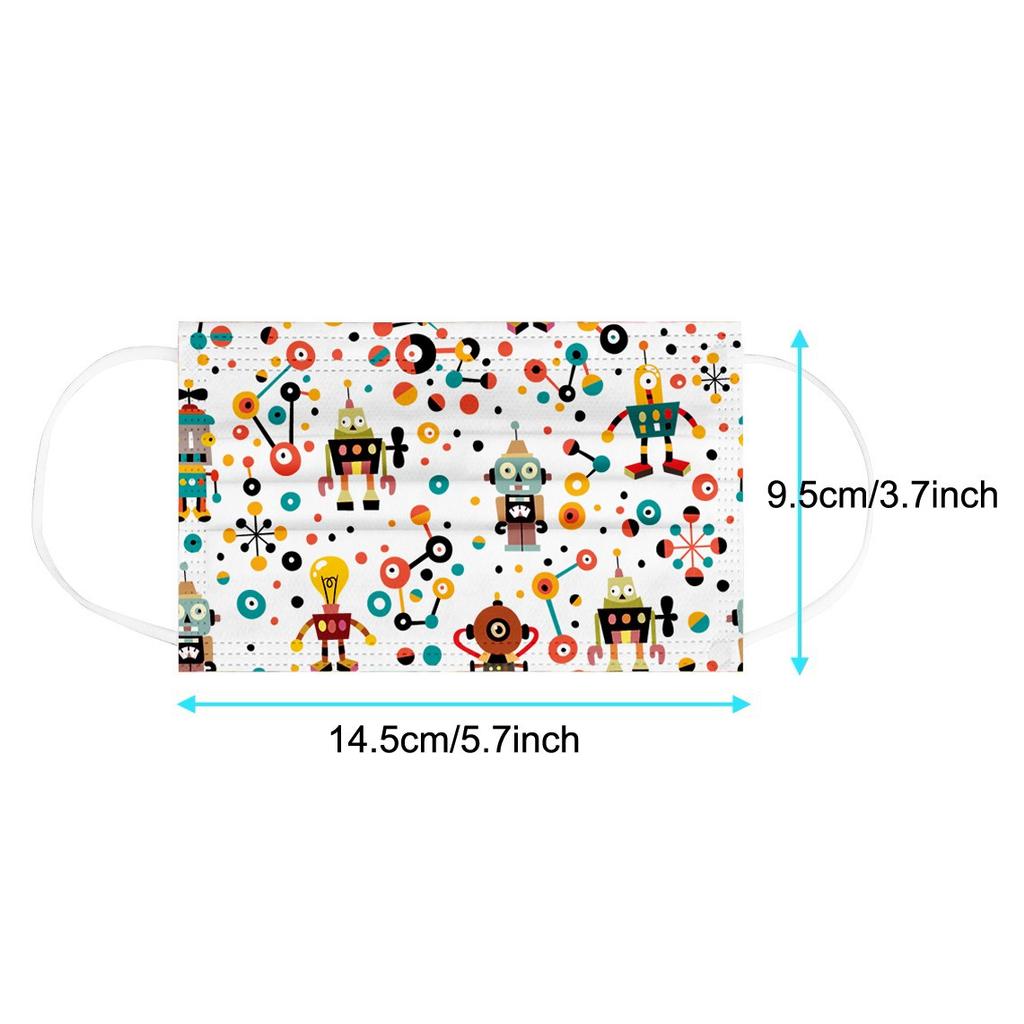 Kids Disposable  Dust-Proof Face Mask Children's Mask With Elastic Earloop