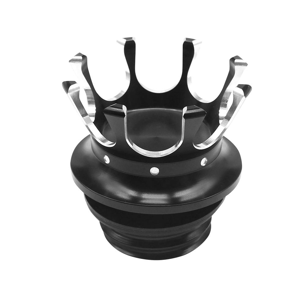 King Crown Gas Cap Fuel Tank Cover Motorcycle Accessories Sportster XL 883 1200 48 Dyna Touring Road King Softail For Harley