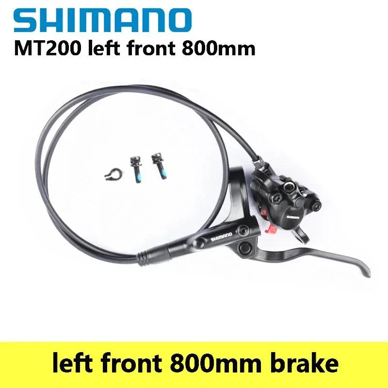 

Гидравлический дисковый тормоз Shimano BR MT200 Только с одной стороны Для горного велосипеда 800 мм 850 мм 1400 мм 1450 мм 1500 мм 1550 мм Велосипедный тормоз