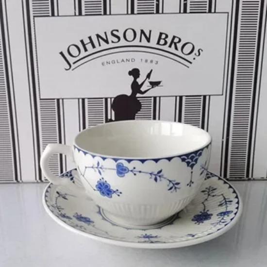 Tangcao series European style large and small plates, bowls, coffee cups and plates