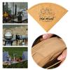 Hand Brewed Coffee Filter Organizer Waterproof Hand Drip Coffee Filter Paper Storage Bag Dustproof for Home Kitchen