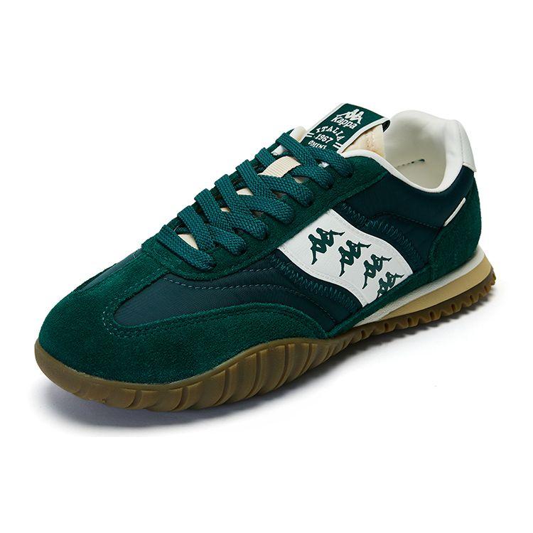 Kappa Retro Minimalist Comfortable Low-Top Running Shoes Unisex sneaker Green K0EW5MM22-3066