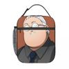 Anime Sakamoto Days Sakamoto's Insulated Lunch Bag for Women Kids Portable Food Boxes Thermal Lunch Box Tote