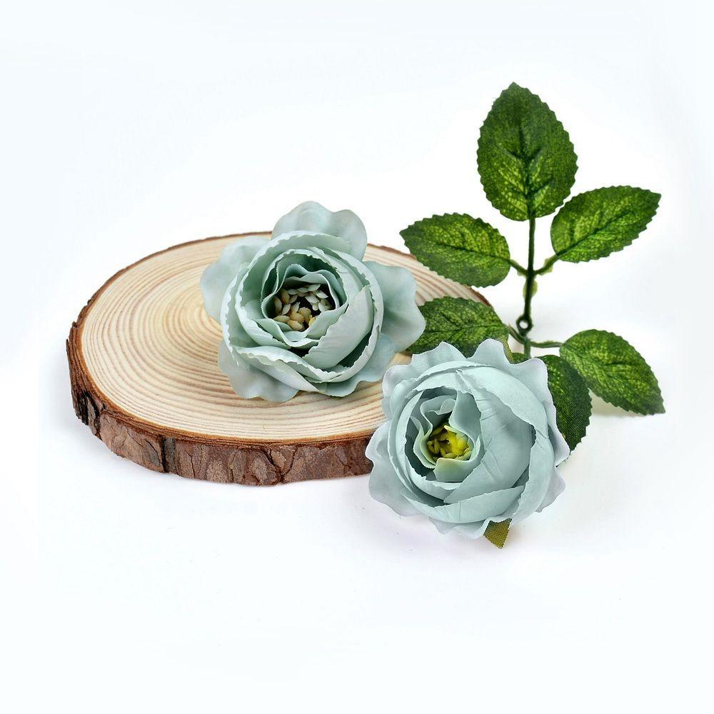 5/10/20PCs Rose Artificial Flowers Head Silk Fake Flowers For Home Decor Christmas Party Wedding Decoration DIY Wreath Accessories