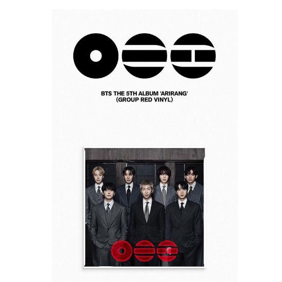 KJ0028  ARIRANG  BTS The 5th Album (GROUP RED VINYL)