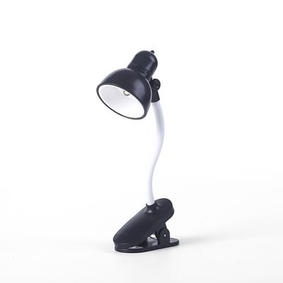 Reading Light Adjustable Clip Desktop Table Lamp Battery Table Lamp Powered Camping Portable Clamp Night Light