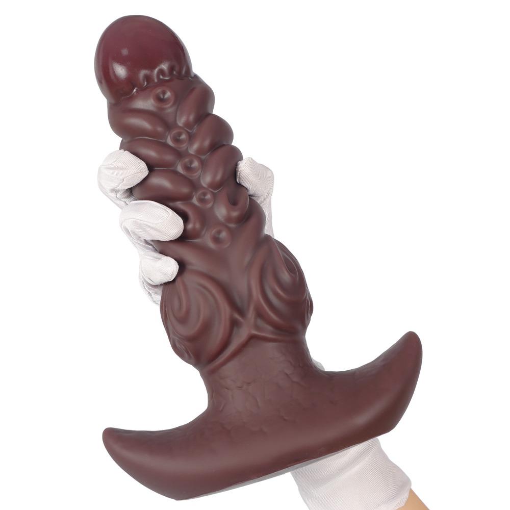 Realistischer Tier-Silikon-Analstecker Unisex Anal-Expander Erwachsenenspielzeug