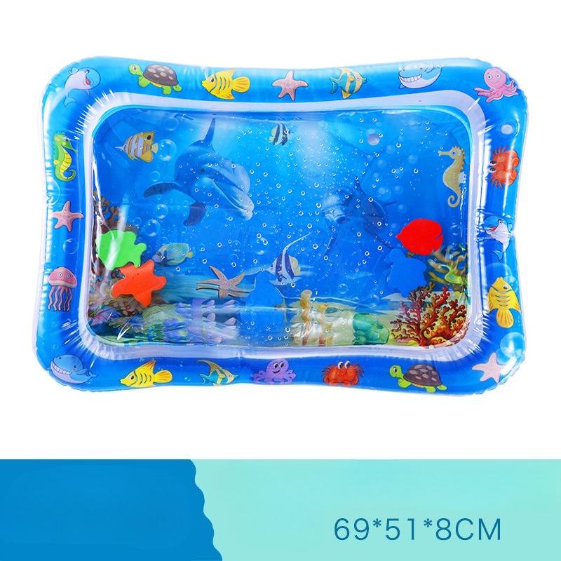 Baby Inflatable Pat Water Cushion Marine Life Swimming Ring Climbing Cushion Seat Cushion Children Pat Water Cushion
