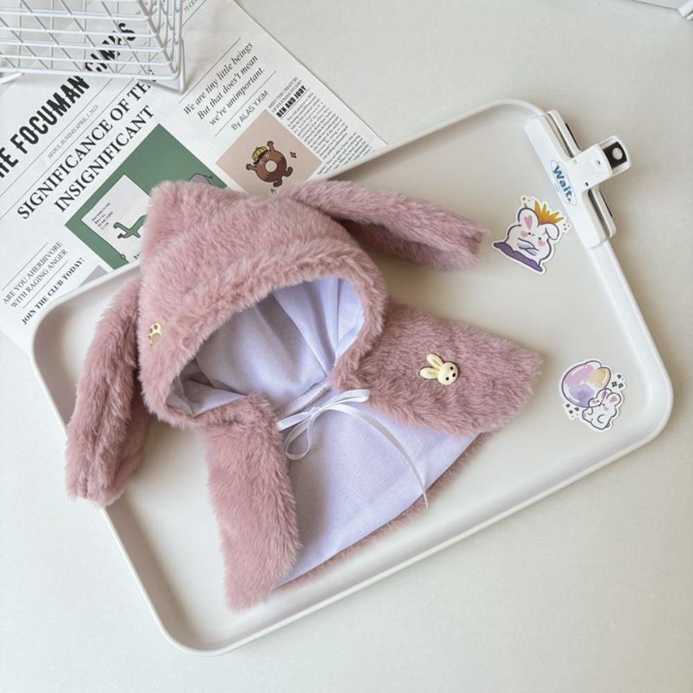 Plush Cloak 20cm Cotton Doll's Clothes Outfit No Attribute Doll Clothes  20cm Cotton Doll