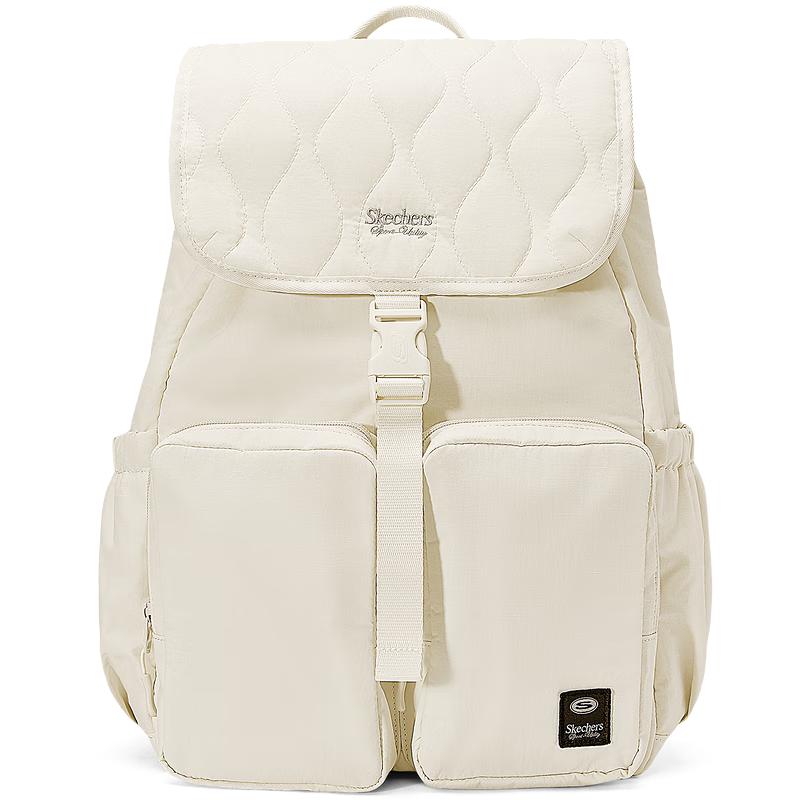 Skechers L424U011 Unisex Multi-Pocket Backpack One Size чистый белый