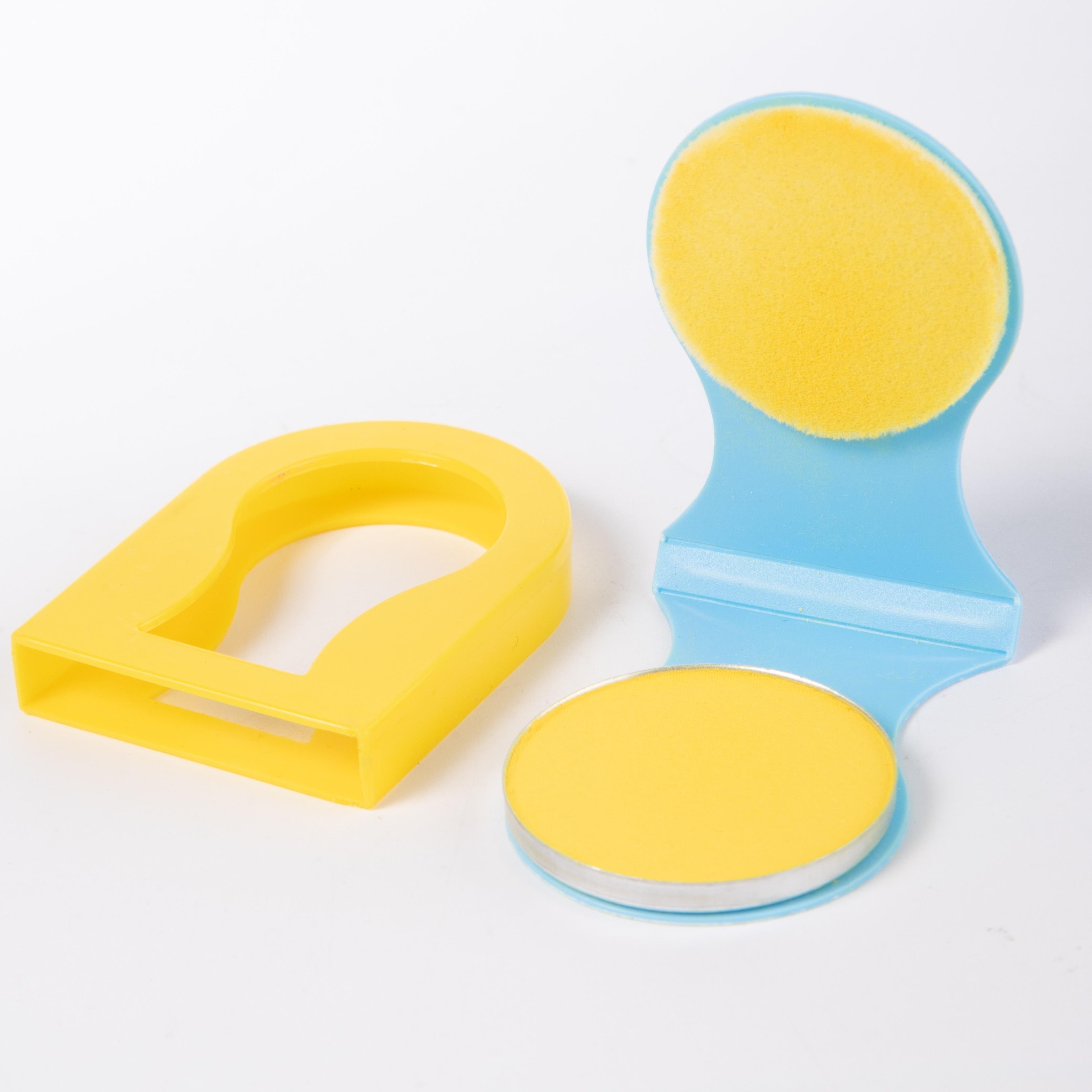 

1 шт. 3 г одноразовая краска для волос, удобная, временная краска для волос, красящий порошок для укладки волос Y2K для Хэллоуина, Рождества, косплея, вечеринки Yellow разноцветный