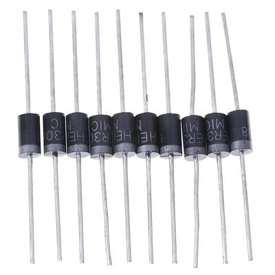 10 Pcs Her308 Her 308 Rectifier Ultra Fast Recovery Diode 3A 1000V Do-27