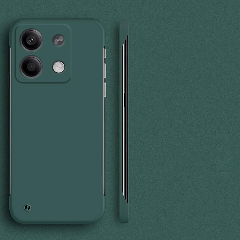 Solid Color Slim Frameless Phone Case For Xiaomi Poco X6 M4 Pro Redmi Note 14 Pro 13 Pro+ 12 Pro Heat Dissipate Shockproof Cover