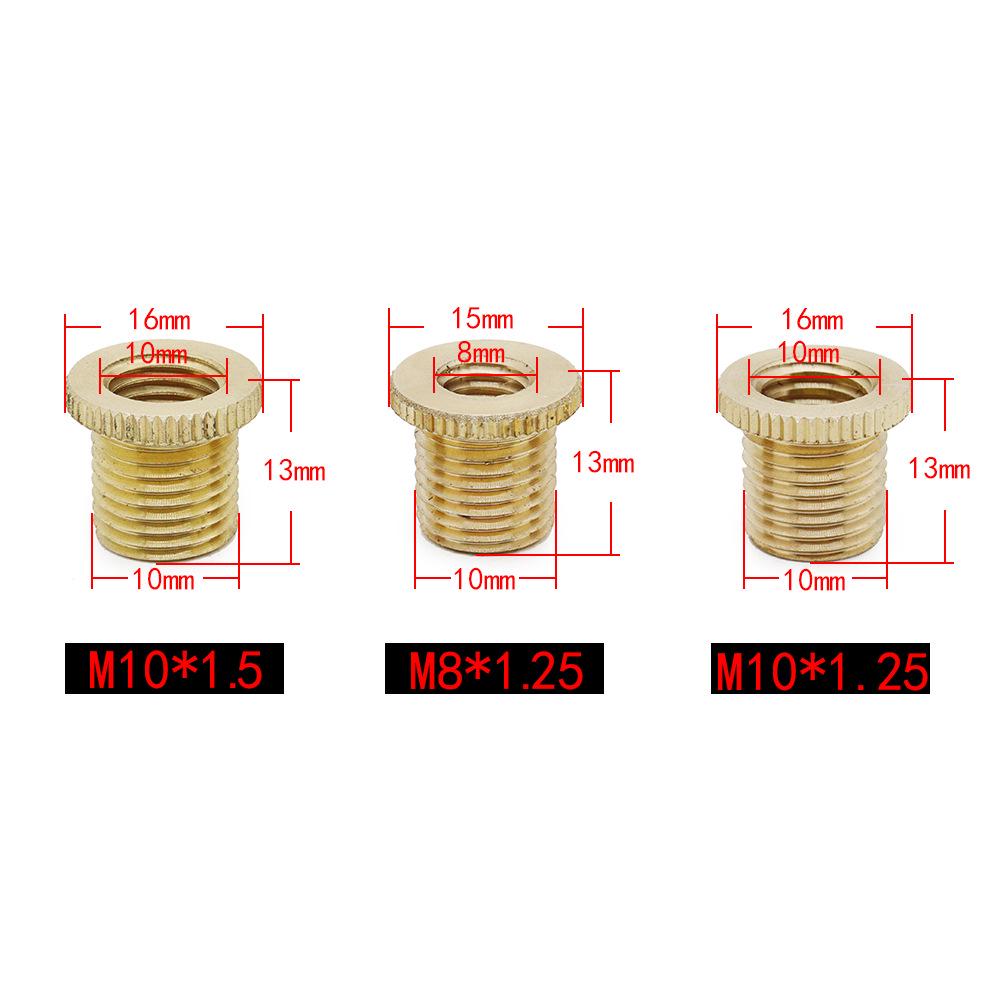 Universal Car Gear Shift Knob Adapter Nut, Fits 12*1.25