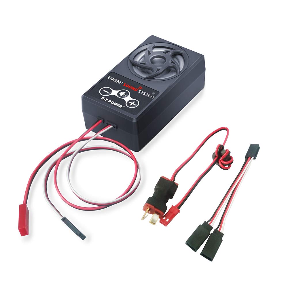 

Goolsky Car Engine Sound Simulation System Module 58 Sound for RC Crawler Vehicle 1/10 Off-Road