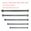 Ax Roată Motocicletă pentru Honda Yamaha Suzuki KTM Crossbike Dirtbike 15mm 210mm 230mm 245mm 260mm 280mm 305mm Axe Cu Piuliță