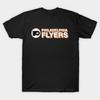 Asiatische Größe Baumwolle Unisex T-Shirt Druck T-Shirt Philadelphia Flyers Eishockey T-Shirt No-Cut Druck Reguläre Passform
