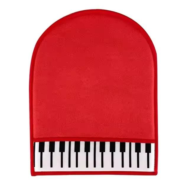 Piano Cleaning Gloves Double-Sided Microfiber Flannel Universal for Guzheng, Guitar, and Violin Dusting and Cleaning Cloth for Musical Instruments
