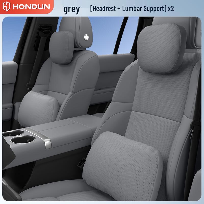 Voyah Zhuiguang L Headrest & Lumbar Support: Essential Neck & Back Protection Pillow for Car Interior.