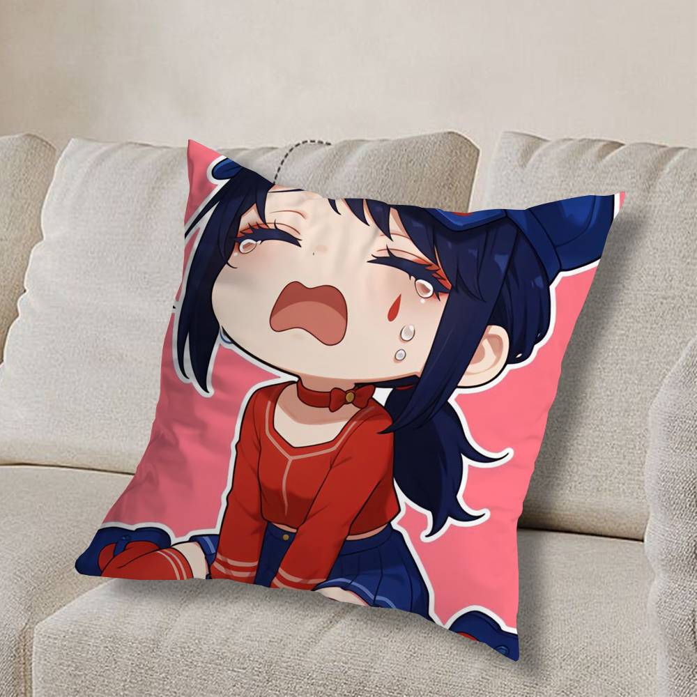 Evil CUTE M-MiSide Mita Pillow Case Square Double-Sided Printing Short Plush Sofa Cushion Cover Bedroom Bedside Pillow