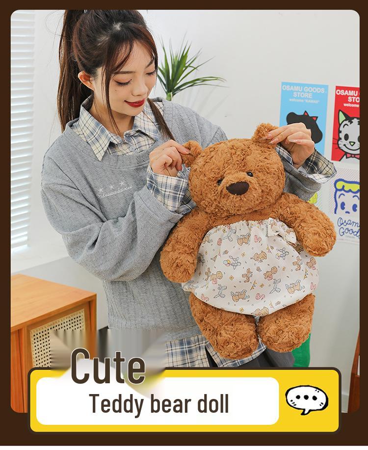 Barcelona Bear: Cute & Soft Children's Plush Doll for Home Decoration