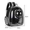 Premium Transparenter Atmungsaktiver Weltraumkapsel Haustierrucksack Leicht Tragbar Weiche Trage Tasche für Katzen Hunde Reisen Outdoor