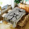 Halloween Kürbis Laterne Tischdecke Schädel Muster Für Kinder Polyester Komfortable Wasserdichte Tisch Tuch Abdeckung Für Home