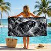 Vintage Artwork Fashion Beach Towel: Ideal for Summer Adventures Soft, absorbent and quick drying suitable for swimming and bathing