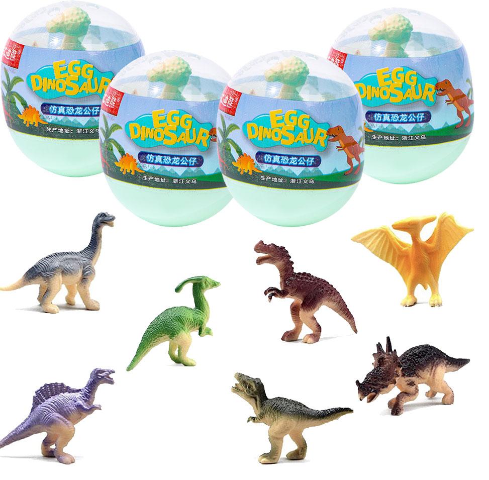 5/10/15/20pcs Dinosaur Surprise Capsule Eggs Toys for Kids Birthday Party Favors Easter Valentine Goodie Bag Stuffers